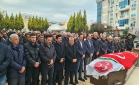 MHP'li meclis üyesi Kayhan son yolculuğuna uğurlandı
