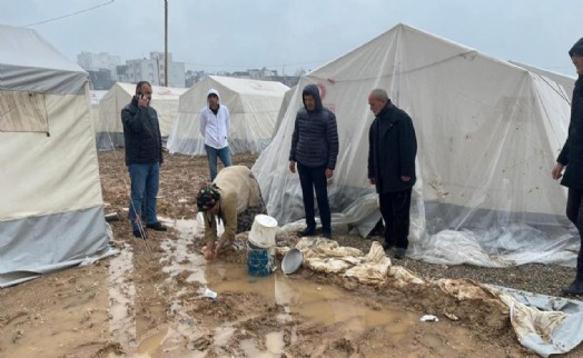 CHP’li Arslan’dan iktidara sel tepkisi: ‘Uygun yere çadır kuramayan iktidar'