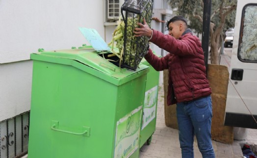 Efes Selçuk'ta pazar atıkları kompost gübreye dönüştürülecek