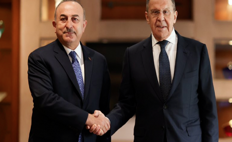 Çavuşoğlu, Rus mevkidaşı Lavrov ile görüştü