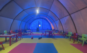 Bornova Belediyesi, Malatya'da çocuklar için kreş ve oyun sahası oluşturdu