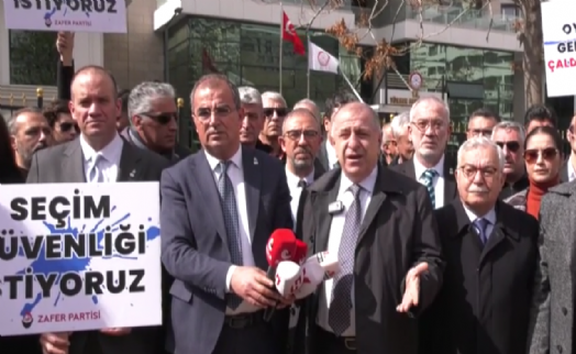 Ümit Özdağ, YSK önünden seslendi: Her gün buradayız!