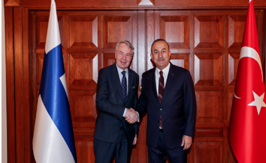 Bakan Çavuşoğlu, Finlandiya Dışişleri Bakanı ile buluştu