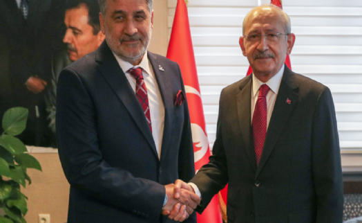 Kılıçdaroğlu, Milli Yol Partisi’ni ziyaret etti