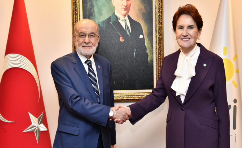 Akşener, Karamollaoğlu ile görüştü!