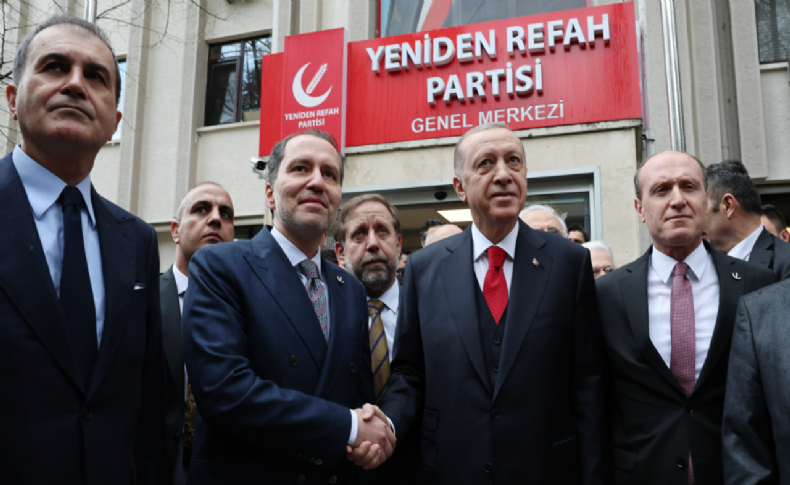 Cumhurbaşkanı Erdoğan, Yeniden Refah Partisi'ni ziyaret etti
