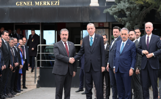 Erdoğan ile görüşen Destici'den 'tek liste' açıklaması