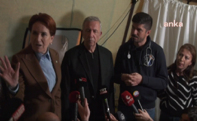 Meral Akşener, İYİ Parti'nin Kahramanmaraş'ta kurduğu çadırkenti ziyaret etti