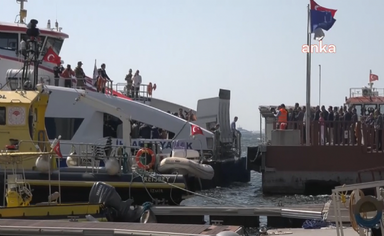 Kılıçdaroğlu mitinge İhsan Alyanak vapuru ile geldi