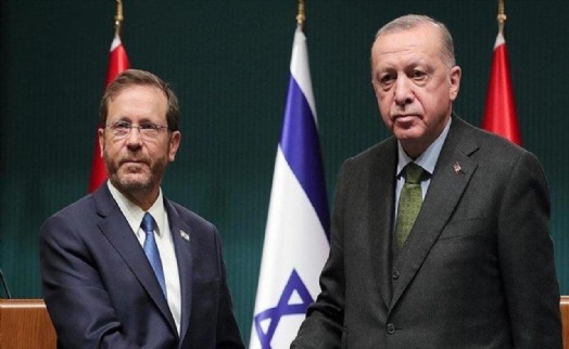 Cumhurbaşkanı Erdoğan, İsrail Cumhurbaşkanı Herzog ile görüştü!