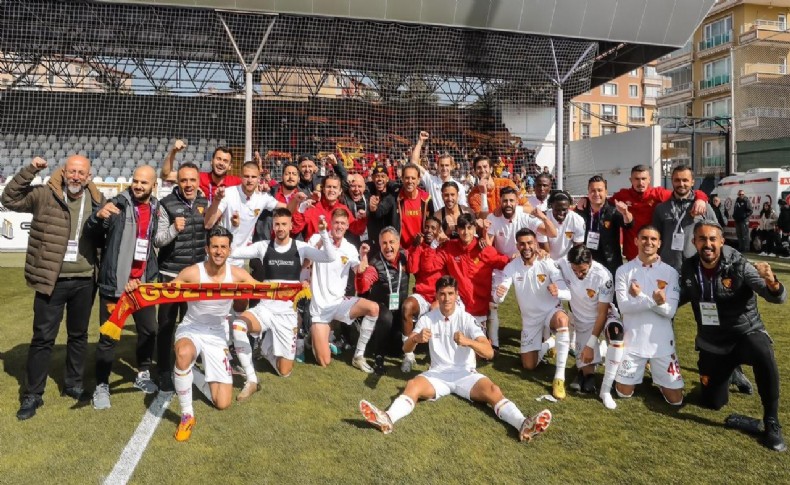 Göztepe, ilk kez play-off hattında