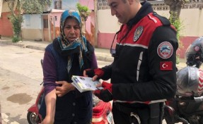 Ödemiş polisi, esnafı ve vatandaşları bilgilendirdi