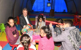 Bornova Belediyesi’nin kreşine Kore’den ve Türk askerinden destek
