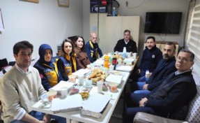 Başkan Doğruer, sağlık çalışanları ile iftar yemeğinde buluştu