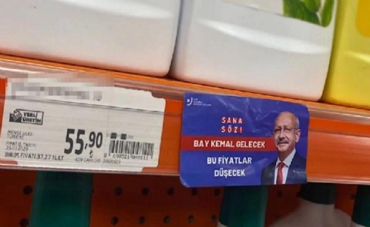 Market raflarında Kılıçdaroğlu etiketi: Bu fiyatlar düşecek!