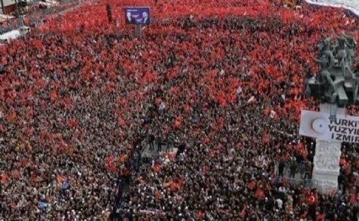 CHP’li Meclis Üyesi, Kılıçdaroğlu mitingi yerine Cumhurbaşkanı Erdoğan’ın miting fotoğrafını paylaştı