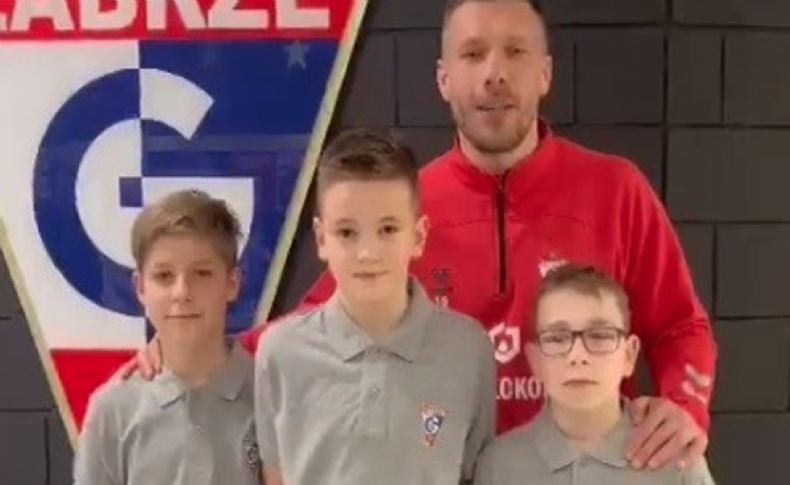 Lukas Podolski, U12 İzmir Cup’ta