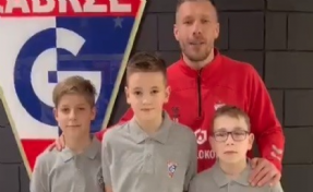 Lukas Podolski, U12 İzmir Cup’ta