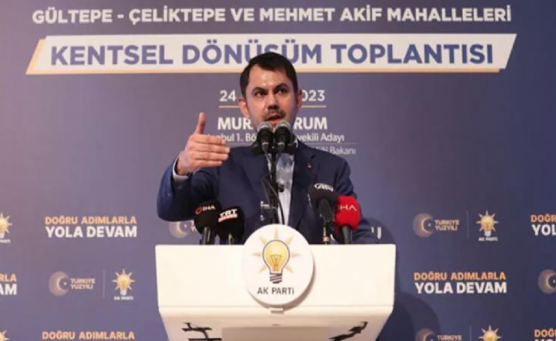Bakan Kurum'un hedefinde yine CHP'li belediyeler vardı; Bu millet 'bahar' görmedi