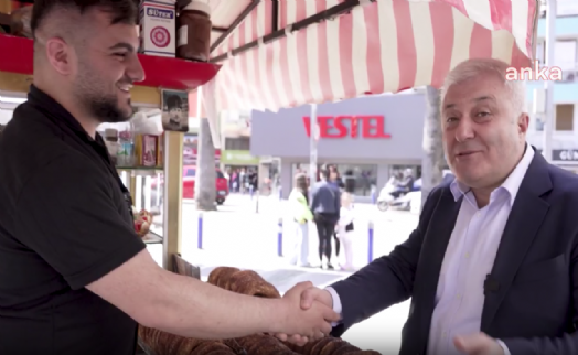 Tuncay Özkan'dan İzmir'de simit ekonomisi
