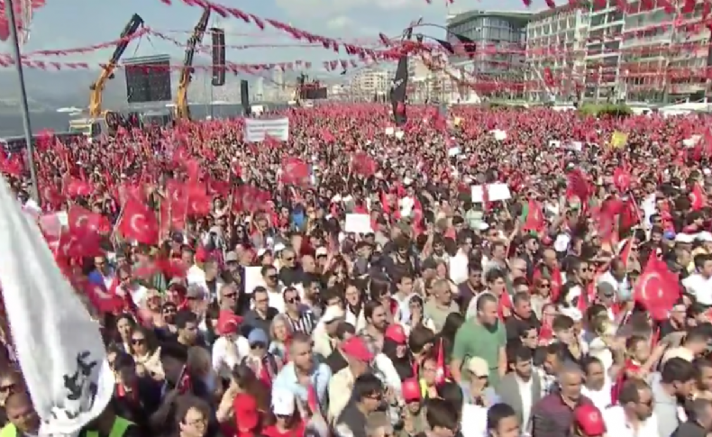 Gündoğdu Meydanı hıncahınç doldu! Millet Buluşmasında kim/ne mesaj verdi?