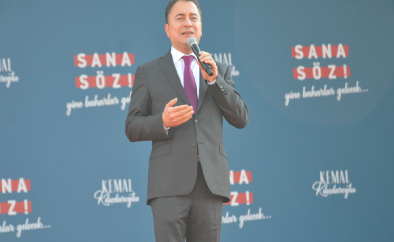 Babacan 14 Mayıs'ı işaret ederek İzmir'den seslendi: Kara kış mı bahar mı?