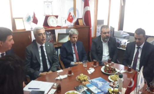 Millet İttifakı adayları Anadolu Birliği'ni ziyaret etti