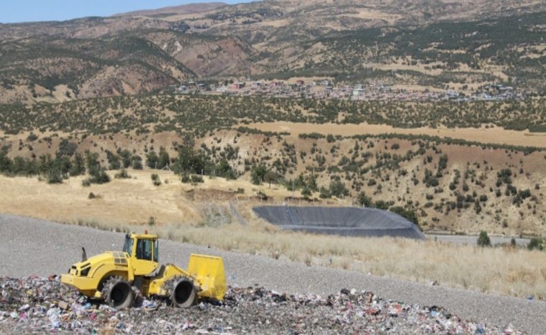 25 yıldır yanan şehir çöplüğü çözüme kavuştu