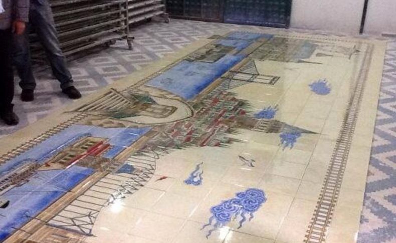 2. Abdülhamit'in projesinden tasarlanan Marmaray'ı, İznik çinileri süsleyecek