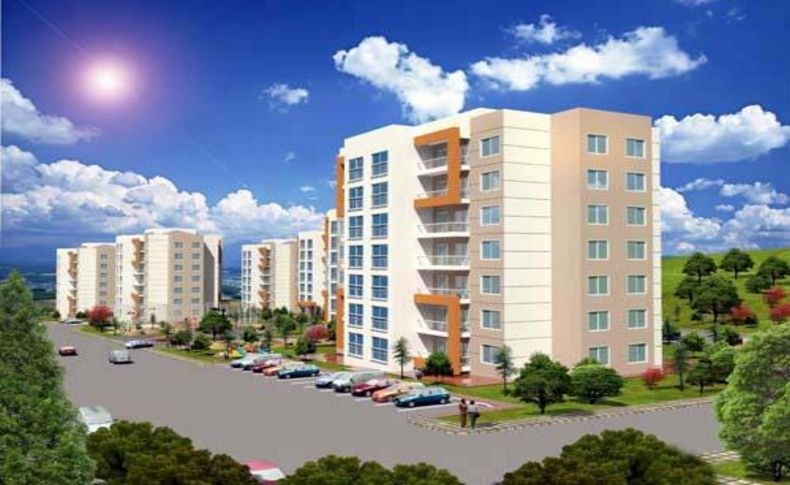 2.Etap Tepeşehir Toplu Konutları'nın inşaatı başladı