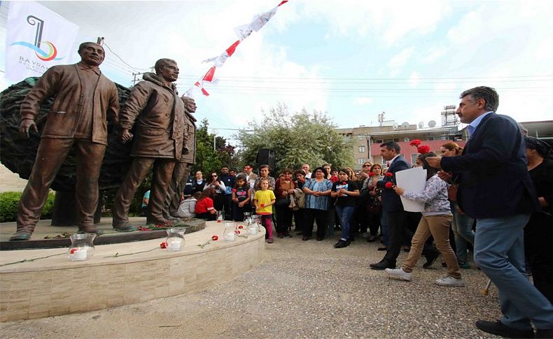 3 fidan Bayraklı'da anıldı