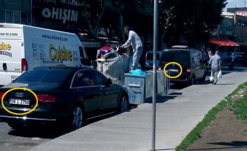 ‘CHP ile MHP’nin sokağında esrarengiz plaka!