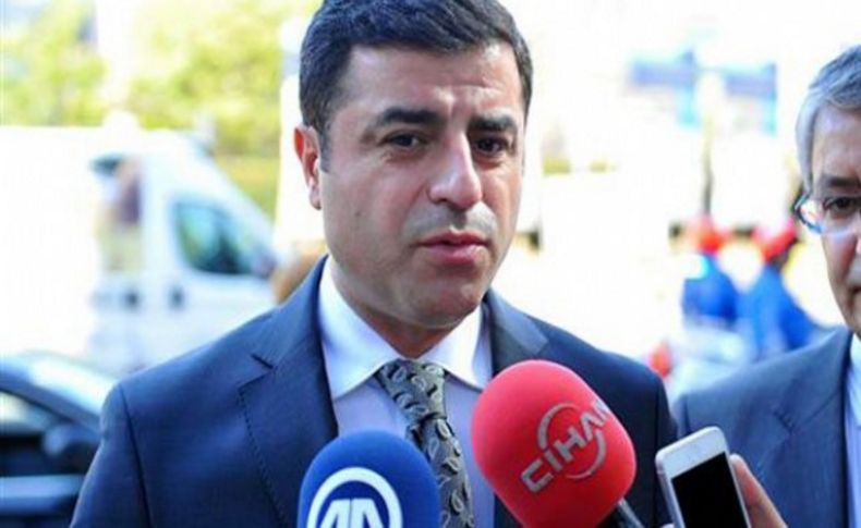 Demirtaş: 'Bir cumhurbaşkanının yapması gereken şey bu değil'