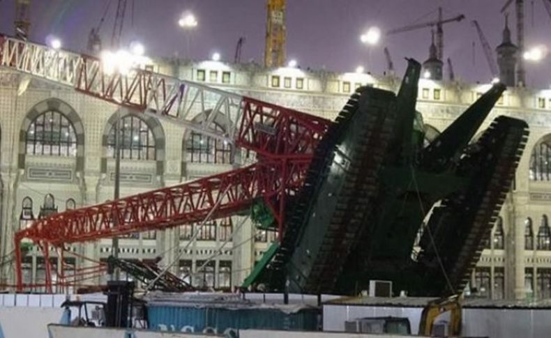 Kabe'deki vinç kazasına İzmir'den itiraz