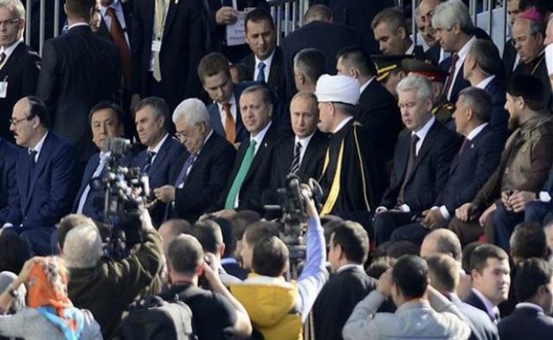 Erdoğan Rusya'da cami açılışında konuştu: 'Spasiba'