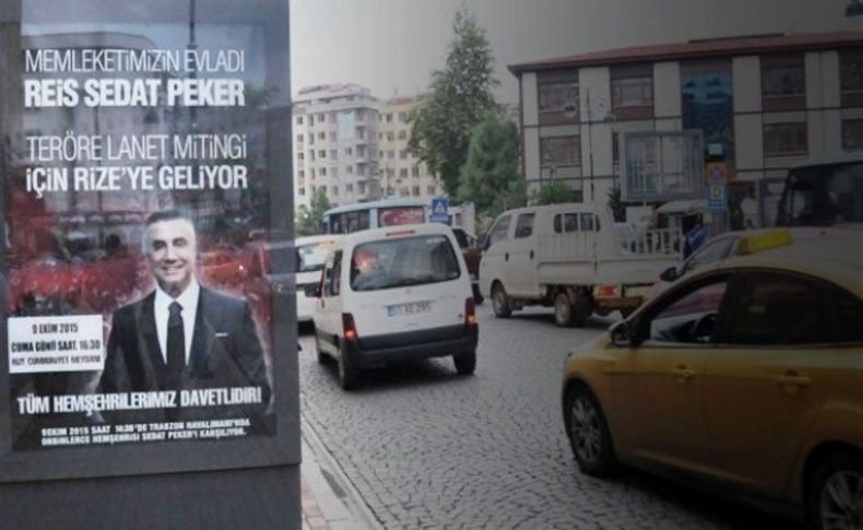 Çete liderinden teröre lanet mitingi