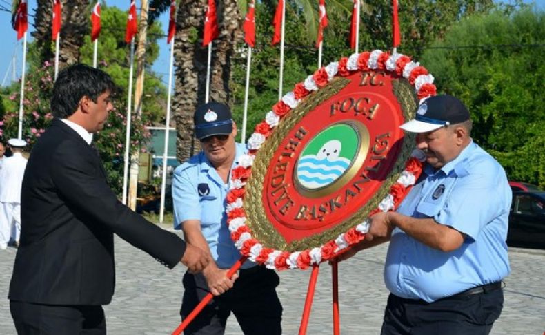 Foça'da 30 Ağustos Zafer Bayramı kutlaması