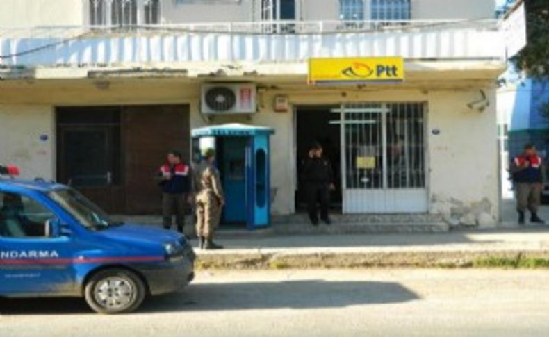 PTT şubesinde maskeli soygun