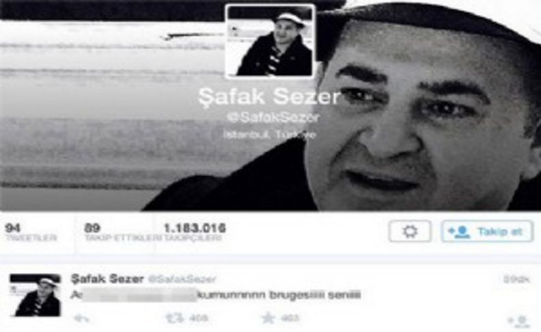 Şafak Sezer'den şok küfür!