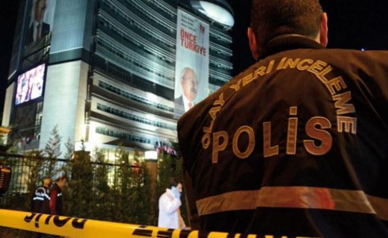 CHP Genel Merkezi önünde ateş açıldı