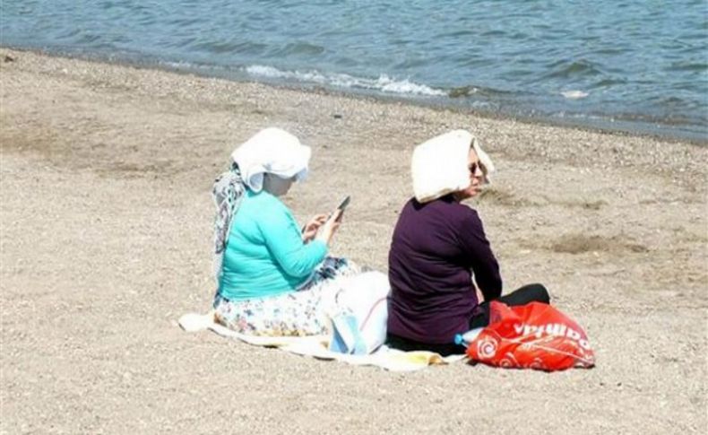 Plajlarda son durum yerli turiste kaldı