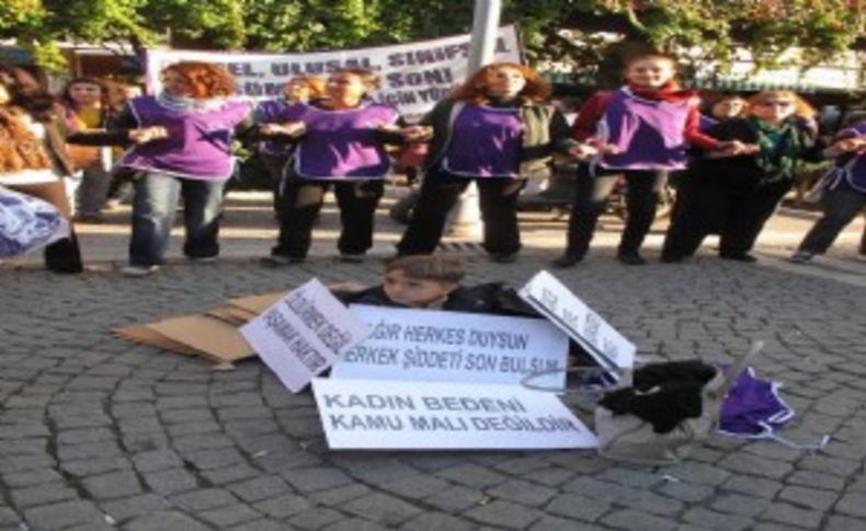 Bağırın herkes duysun erkek şiddeti son bulsun