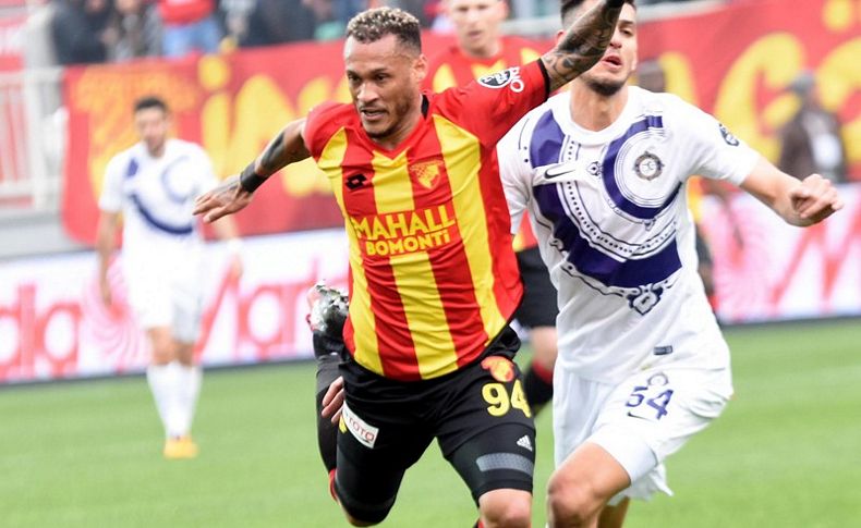 6 gollü Göztepe - Osmanlıspor maçı nefes kesti!