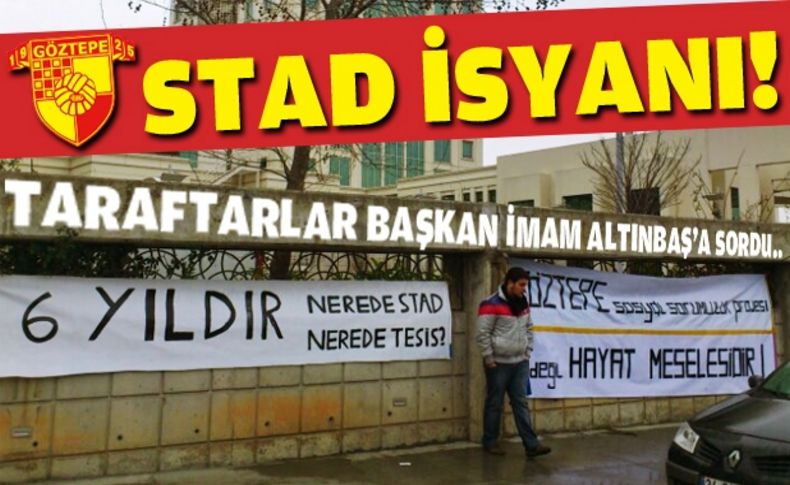 ''6 yıldır nerede stad, nerede tesis'''