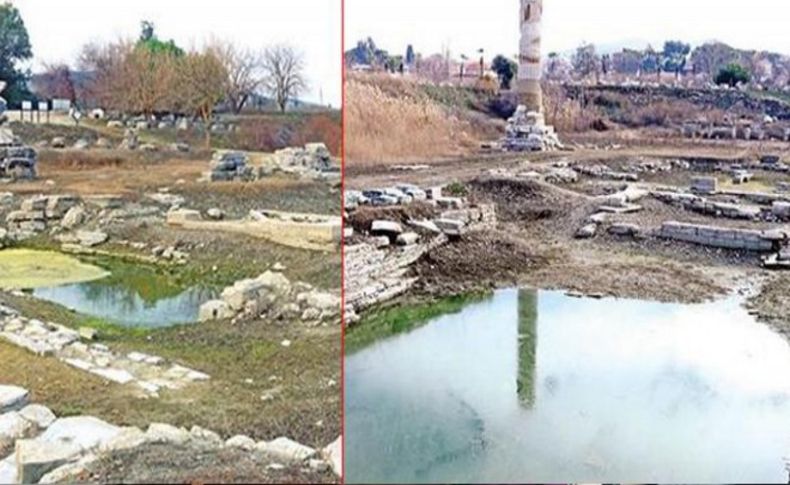 7 harikadan biriydi, şimdi sular altında!