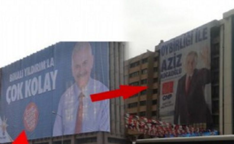 CHP'den AK Parti'ye afiş kontrası!