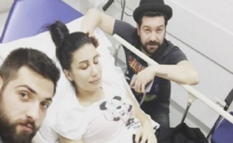 İrem Derici hastanelik oldu