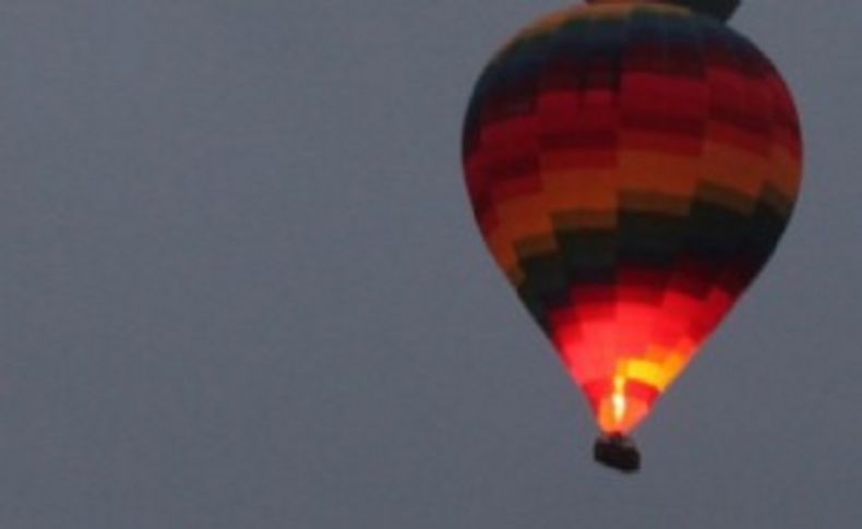 Kapadokya'da balon düştü