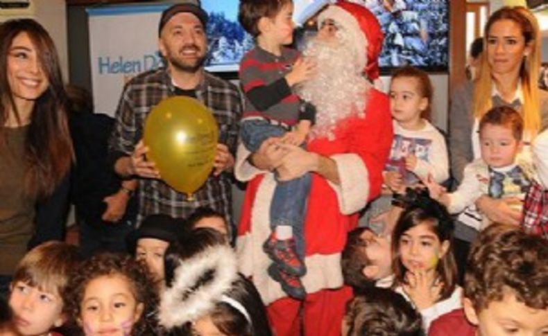 Ceyhun Yılmaz yeni yılı miniklerle kutladı
