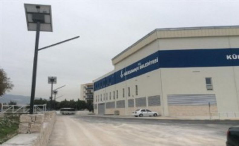 Güzelbahçe’de güneş enerjisiyle aydınlatma